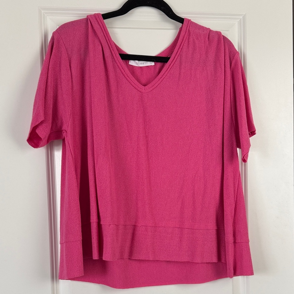 Never worn pink Six fifty top